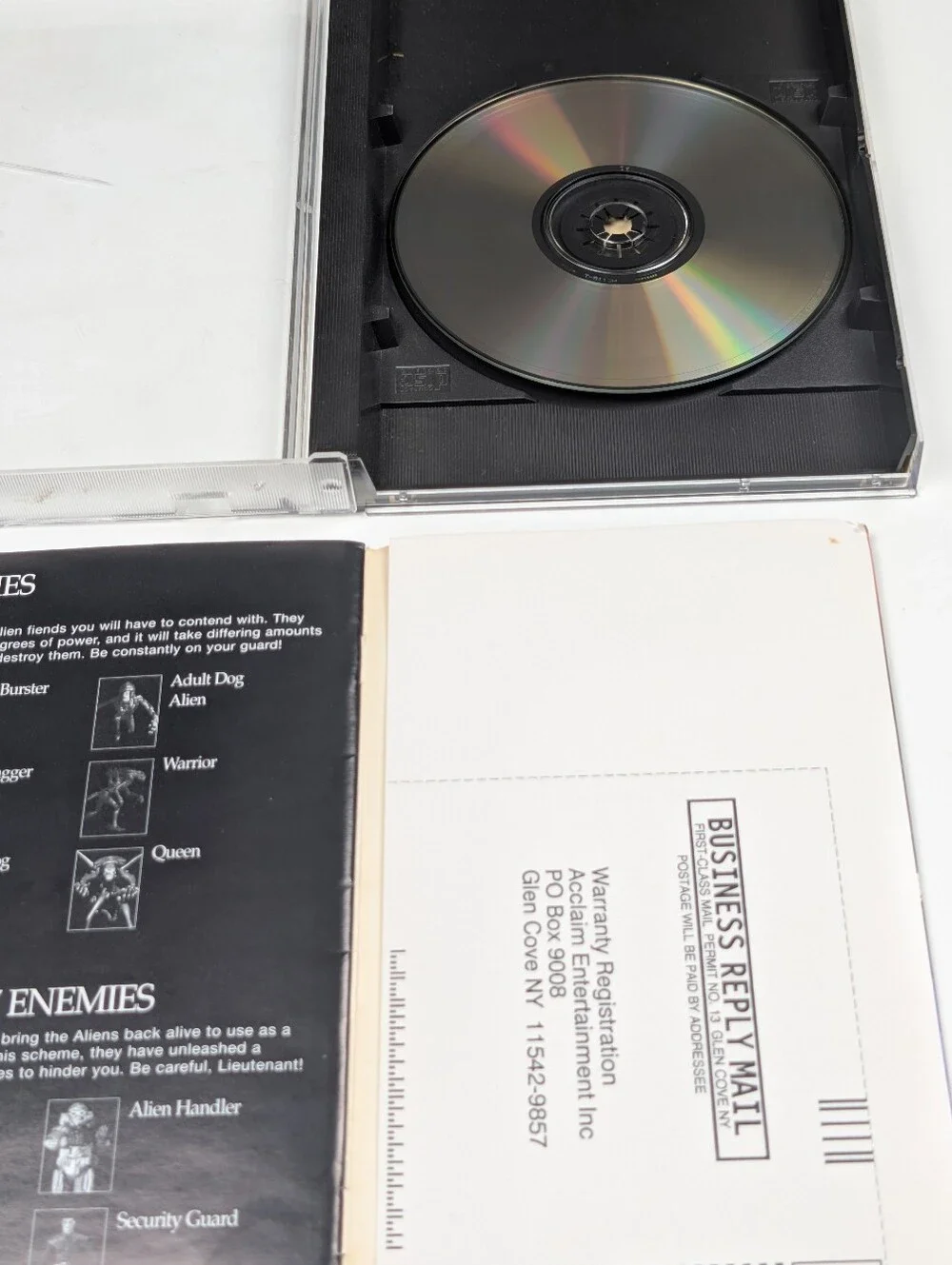 Alien Trilogy Sega Saturn CIB Original Longbox Manual Nr Mint Disc +Registration